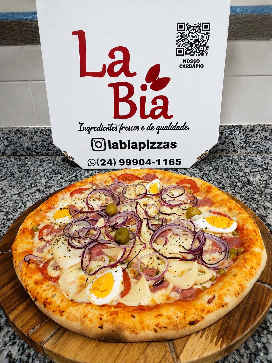 Pizza artesanal La Bia Pizzas